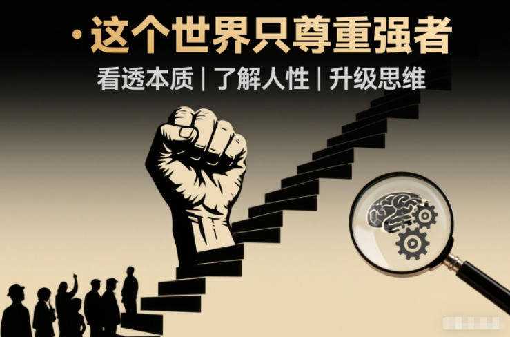 开悟1.0：这个世界只尊重强者，看透本质-了解人性-升级思维-追逐云网创