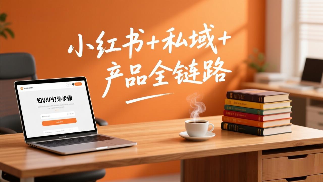个人IP系统变现课2026，小红书+私域+产品全链路，手把手教你打造年入百万的知识IP-追逐云网创