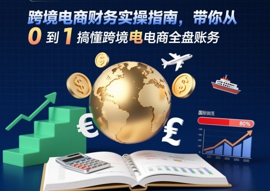 跨境电商财务实操指南,带你从0到1搞懂跨境电商全盘账务-追逐云网创
