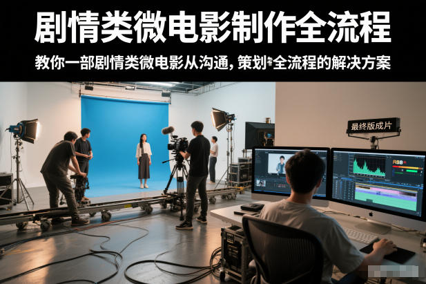 剧情类微电影制作全流程，教你一部剧情类微电影从沟通，策划到拍摄制作全流程的解决方案-追逐云网创