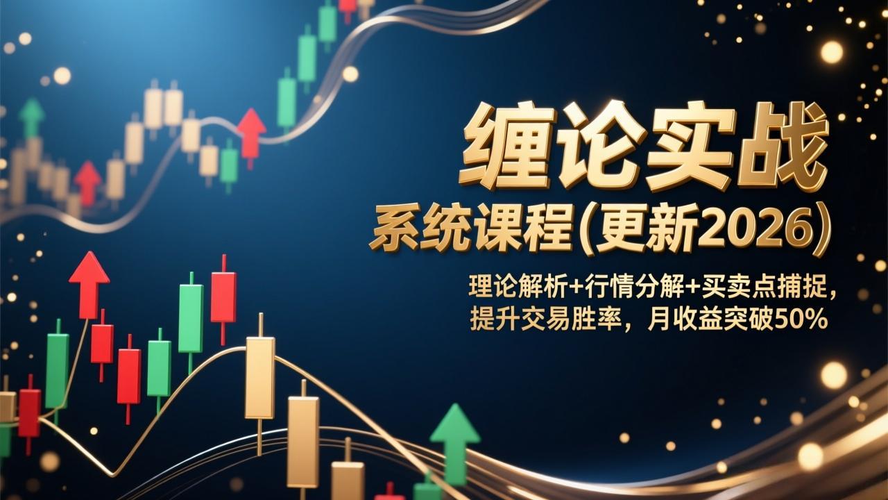 缠论实战系统课程(更新2026-追逐云网创