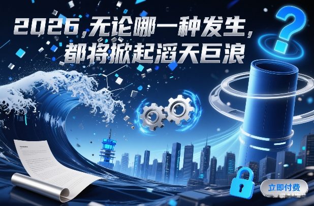 付费文章：2026，无论哪一种发生，都将掀起滔天巨浪-追逐云网创