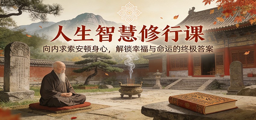 人生智慧修行课：向内求索安顿身心，解锁幸福与命运的终极答案-追逐云网创