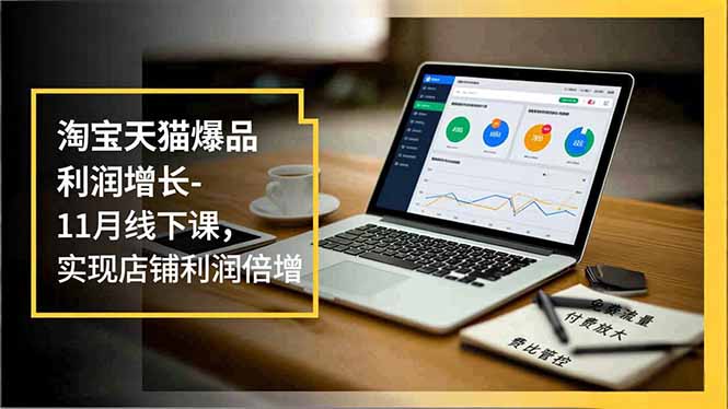淘宝天猫爆品利润增长-11月线下课，免费流量、付费放大、费比管控，实现店铺利润倍增-追逐云网创