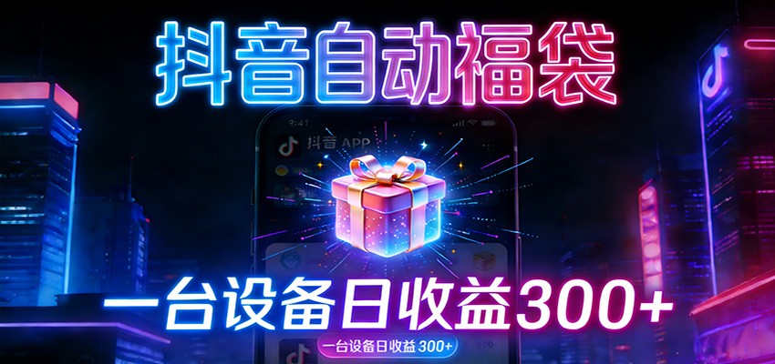 全自动抢福袋神器:24小时不停歇,日产出500+-追逐云网创