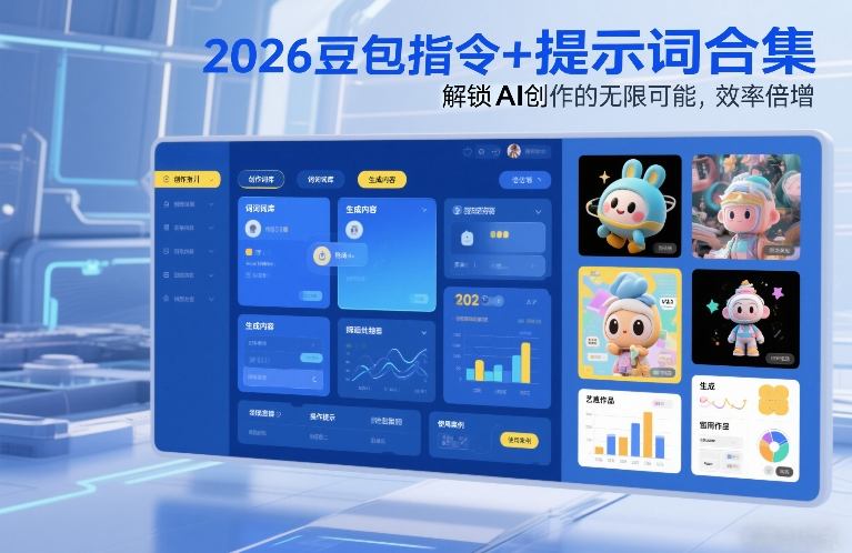 2026豆包指令+提示词合集，解锁AI创作的无限可能，效率倍增-一个小目标云网创