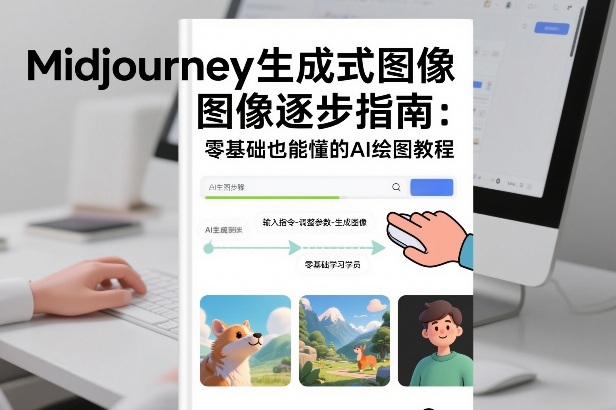 Midjourney生成式图像逐步指南：零基础也能懂的AI绘图教程-追逐云网创