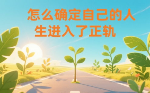 某公众号付费文章：怎么确定自己的人生进入了正轨？-追逐云网创