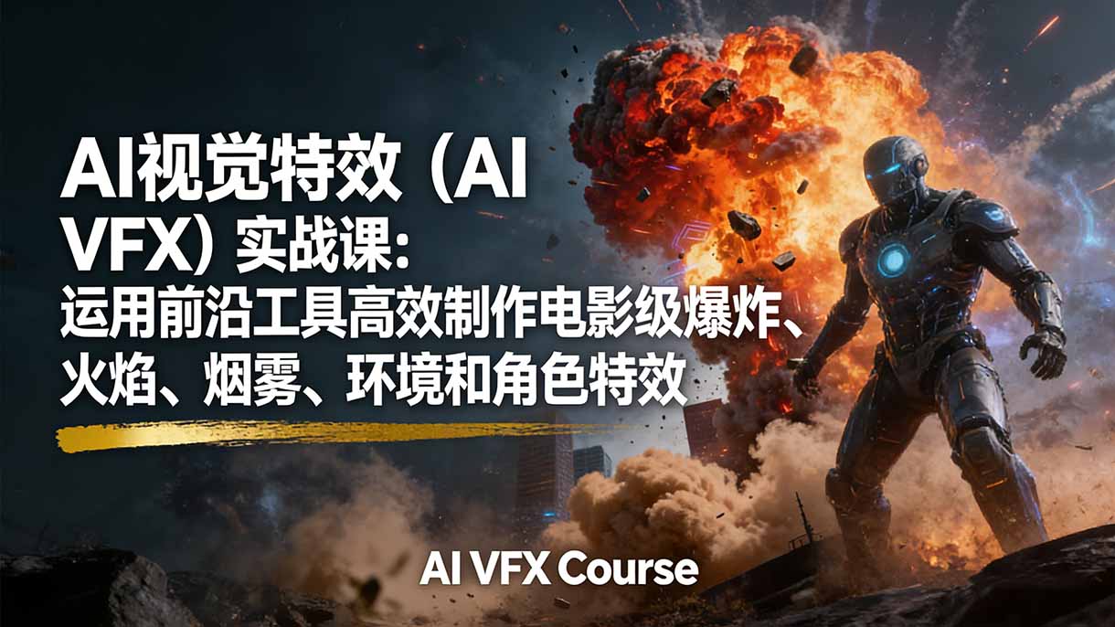 AI视觉特效(AI VFX-追逐云网创